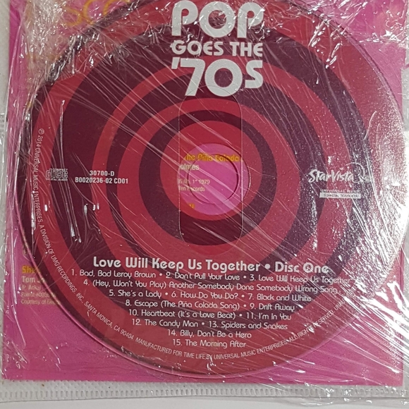 Pop Goes The 70's "Love Will Keep Us Together" 2 Audio CD Set - Picture 6 of 8